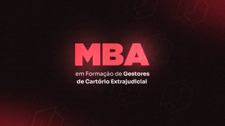 MBA em Formação de Gestores de Cartório Extrajudicial